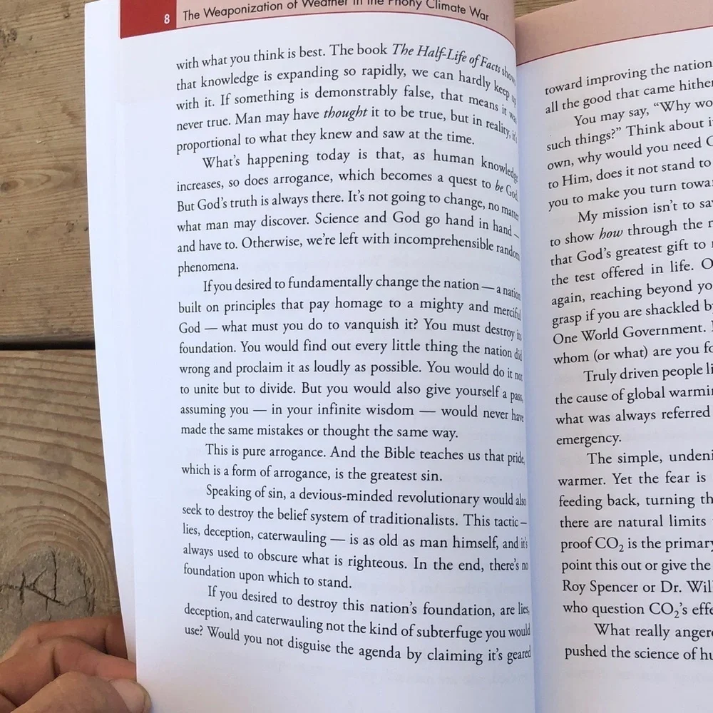 The Weaponization of Weather in the Phony Climate War Book